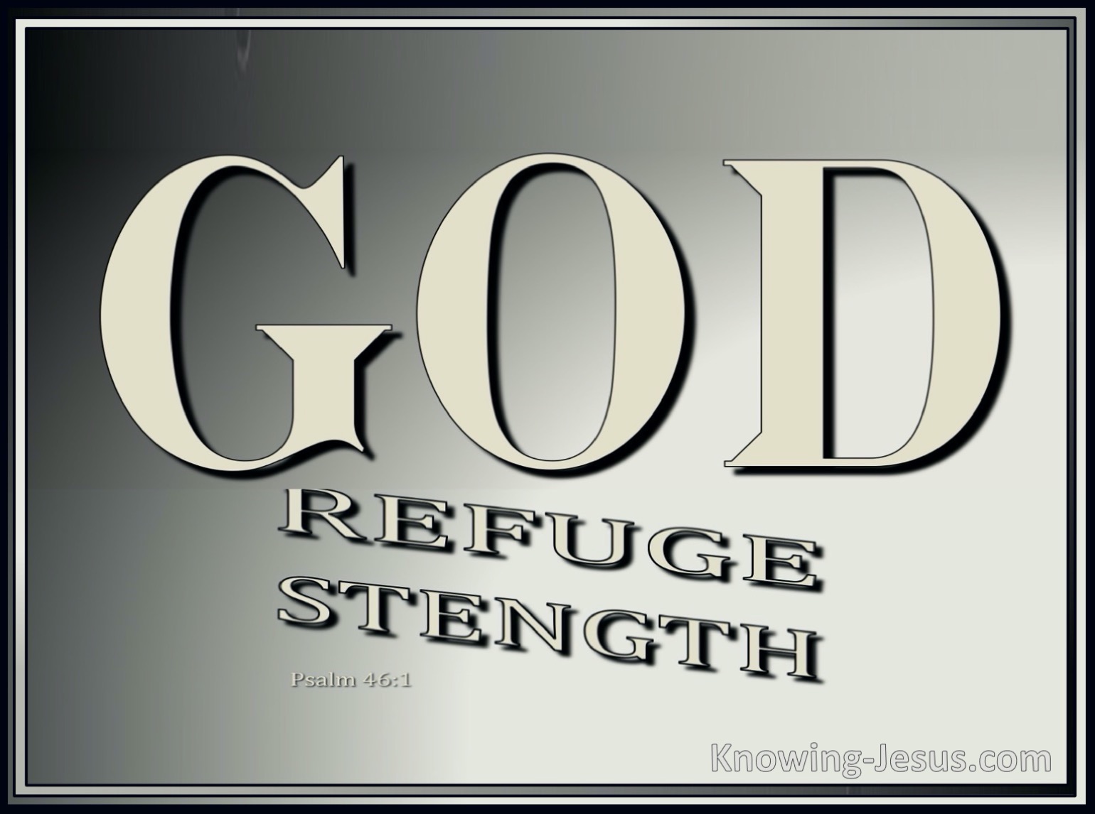 What Does Psalm 46 1 Mean 